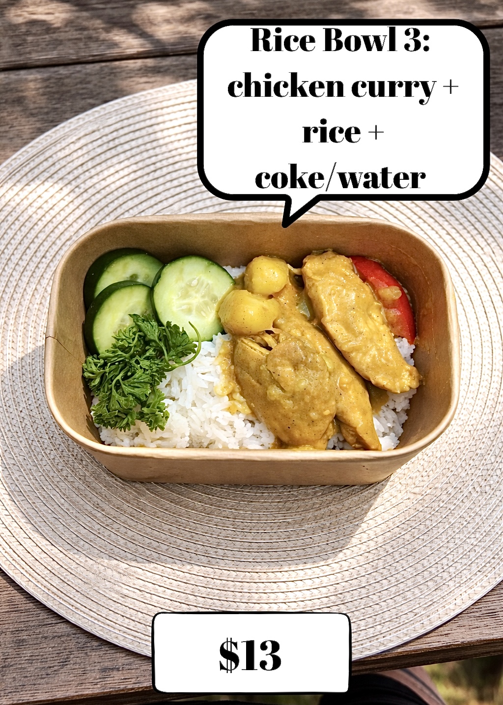 Rice Bowl · Chicken Curry